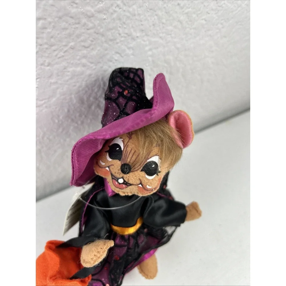 Annalee‎ Tangled Web Witch Mouse In A Halloween Costume NWT 2014
